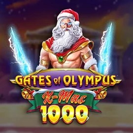 Gates of Olympus Xmas 1000 logo by Pragmatic Play at Baxterbet Casino