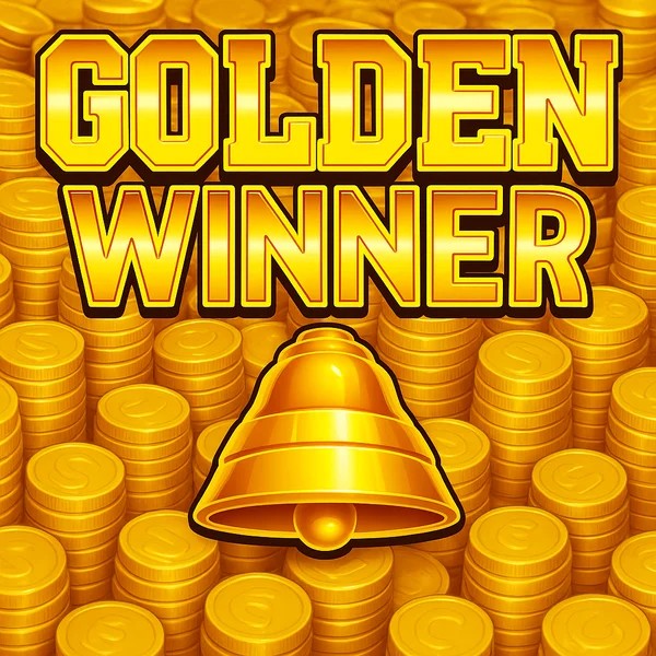Golden Winner online game logo by Inspired Gaming on baxtersbet.com